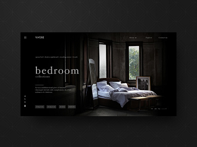 VIVERE RAYA bedroom branding design furniture illustration logo photography photoshop typography ui uidesign webdesign website