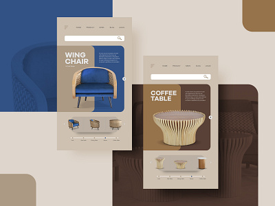 Coffee Table branding design furniture minimalist mobile mobile app design mobile ui sofa table typography ui uiux uiuxdesign ux web webdesign