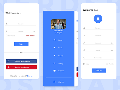 Mobile App app branding design mobile ui