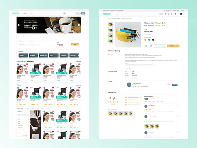 MyUKM Redesign Concept e commerce ui ux website design