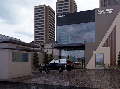 Zam 1 3d modeling 3drendering exterior exterior design exterior rendering