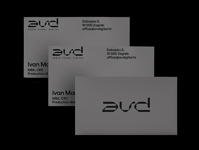 AVD bussines cards branding branding design design logo vector