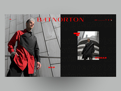 BAT NORTON black branding design desktop fashion fashion brand minimal mobile typography ui uidesign uiux ux web webdesign website