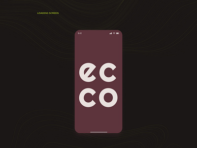 ECCO app branding design mobile ui uidesign uiux ux web webdesign