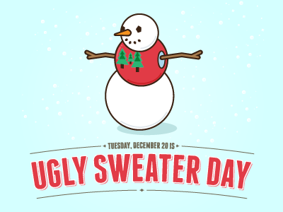 Ugly Sweater Snowman