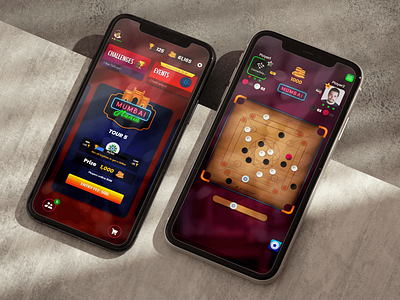 Carrom Concept adobexd design graphic design ui ux