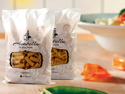Anabella Pasta package design