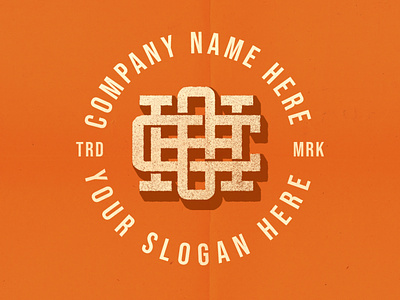 Vintage/Retro Monogram Logo