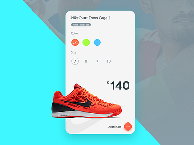 Nike Shoes product card agileinfoways concept nikecard ui nikeshoes ui product card ui tennis ui ux