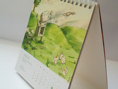 Calendar Illustration design illustration product design