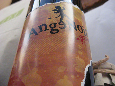 Angenoir Wine branding design packaging