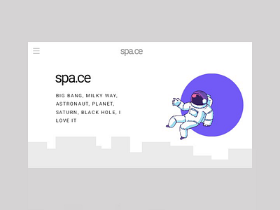 spa.ce space uiux uixdesign webdesign