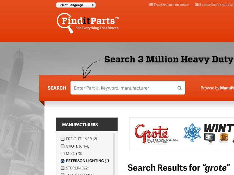 Find it Parts redesign by David DeMember for Toi on Dribbble