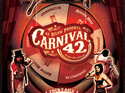 Carnival 42 carnival circus neon sign
