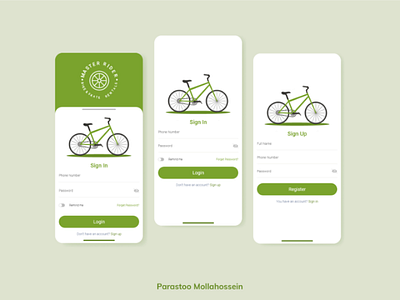 Renting Bike App 02