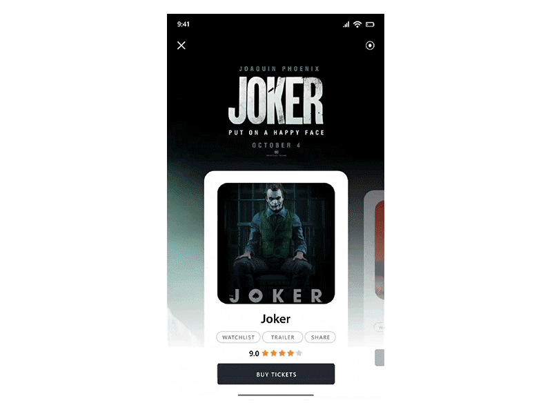 Movie Booking animation app booking movie ui uidesign ux