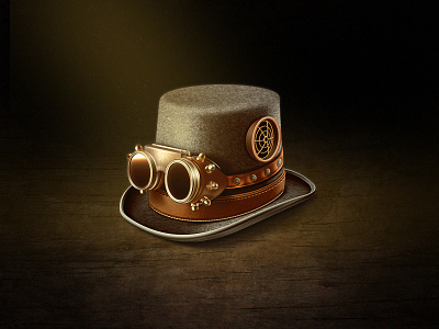 Steampunk hat