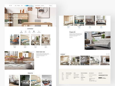Home Page Móveis Sto Agostinho furniture ui web