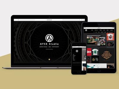 AYSE Studio Website ayse ayse studio responsive web web design