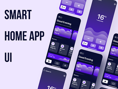 Smart home controller app smart home appdesign uiux