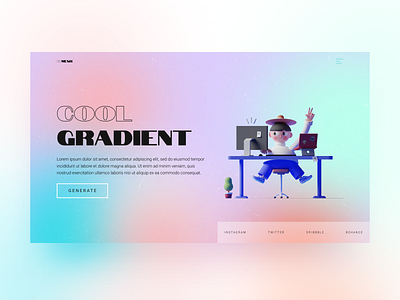 mesh gradient website