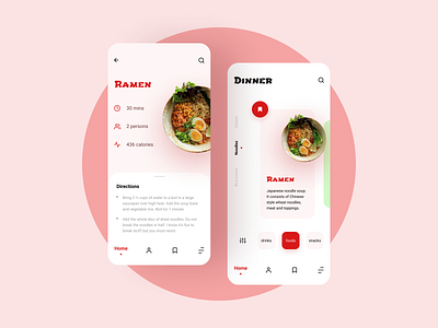 Recipe App Concept