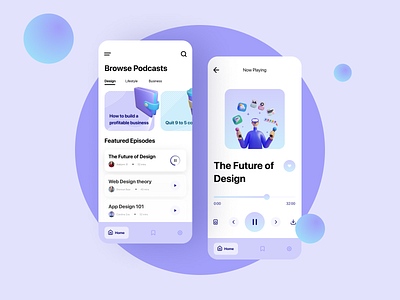 Podcast Listening App