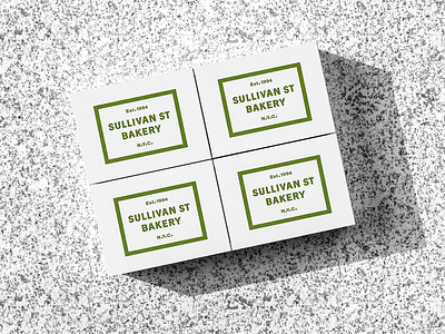 Sullivan Street Bakery Boxes