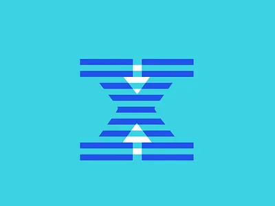 X logo brand branding computers graphics identity letters logo tech type typography