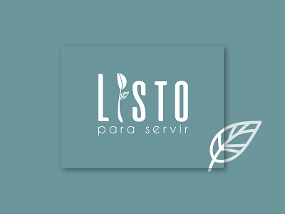 LISTO Italian logo branding design food logo illustration logo restaurant logo stationary design stationary mockup vector versatile logo