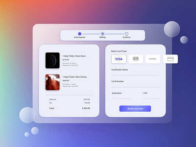 Credit Card Checkout - Daily UI 002