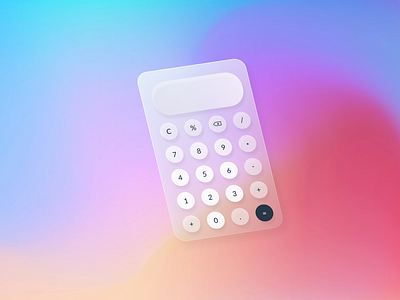 Daily UI 004 - Cute Little Calculator