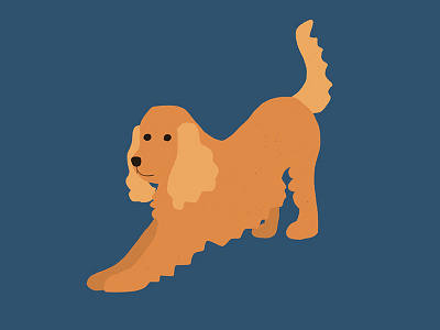 Cocker Spaniel Illustration 2 cocker dog illustration spaniel