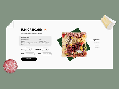 GRAZE Redesign - Order branding button design ecommerce menu design minimalism redesign concept single page website ui ux ui design web