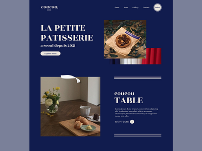 Coucou Website Design: Home Page branding clean design e commerce design ecommerce home page marketing website minimal typography ui design ui ux user interface visual design web web design website concept