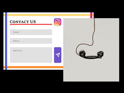 Daily UI Design_Contact Us