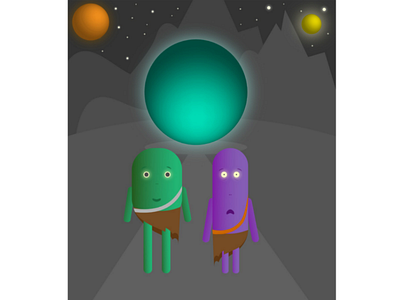 Viogreen - The space warriors character character illustration design fictional galaxy game gamedesign green illustration outer space outer world space warriors violet warriors