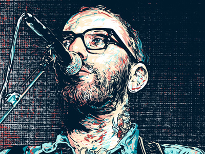 Dallas Screen city and colour dallas green digital drawing silkscreen