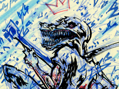 Every Time I Die - Sketches dinosaur drawing every time i die gig poster metal opera house rock rough sketch toronto