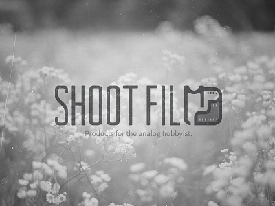 ShootFilm - Logotype analog film logo logotype roll shoot