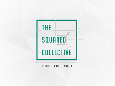 The Squared Collective - Logo art code collective design line market squared the