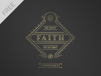 Faith - Free Desktop Background art background desktop faith free line live single weight