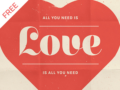 All You Need Is Love - (Free) iPhone Wallpaper