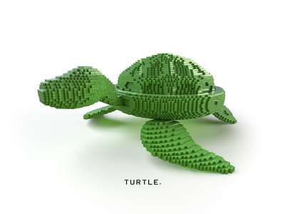 Turtle c4d cinema4d rendering voxygen vray