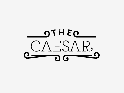 The Caesar Cut barber black ca hair cut logo style truckee type