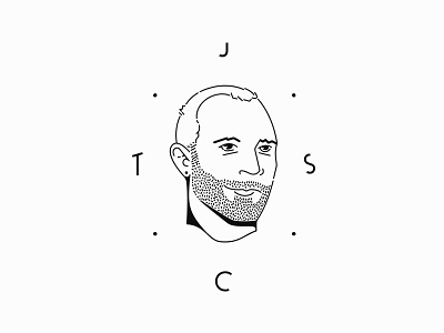 Self Portrait Numero Uno black branding face head illustration line art logo minimal monogram personal