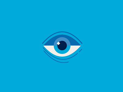 Eye Spy 2d branding design eye flat graphic human illustration logo minimal shapes vector