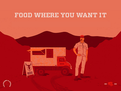 Mogrog avatar branding food truck grain mog restaurant truckee