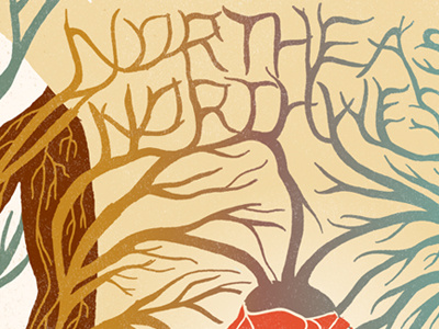 Northeast Northwest anatomy heart folk tree veins