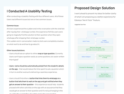 Usability Testing on Edukoya Product app design minimal ui user research ux web
